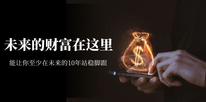 某收费文章《未来的财富在这里》能让你至少在未来的10年站稳脚跟-喃哩哩