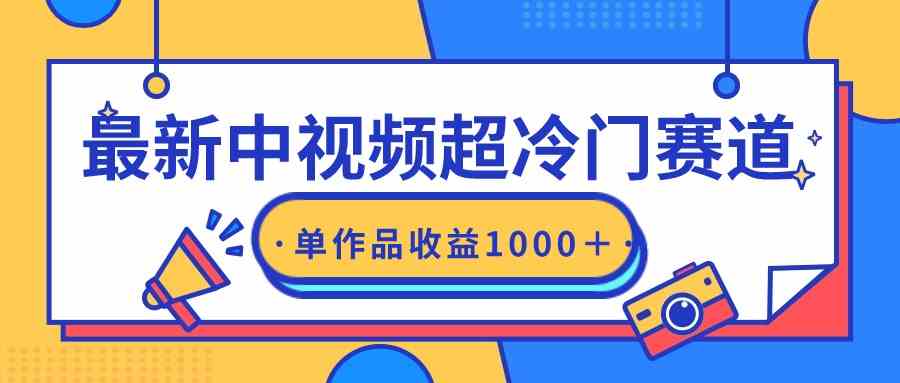 （9275期）最新中视频超冷门赛道，轻松过原创，单条视频收益1000＋-喃哩哩