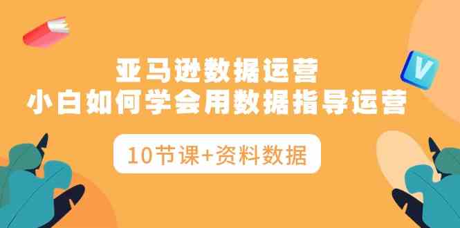 （10158期）亚马逊数据运营，小白如何学会用数据指导运营（10节课+资料数据）-喃哩哩