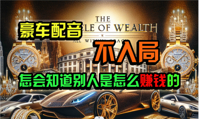 炫富神器，简单无脑粘贴复制，闷声发财，当天见收益，无上限封顶-喃哩哩