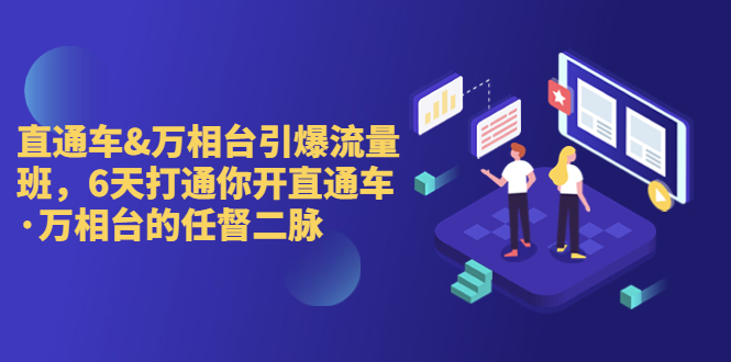 直通车+万相台引爆流量班，6天打通你开直通车·万相台的任督 二脉-喃哩哩