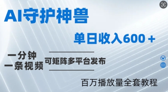制作各省守护神，100多W播放量的视频只需要1分钟就能完成【揭秘】-喃哩哩
