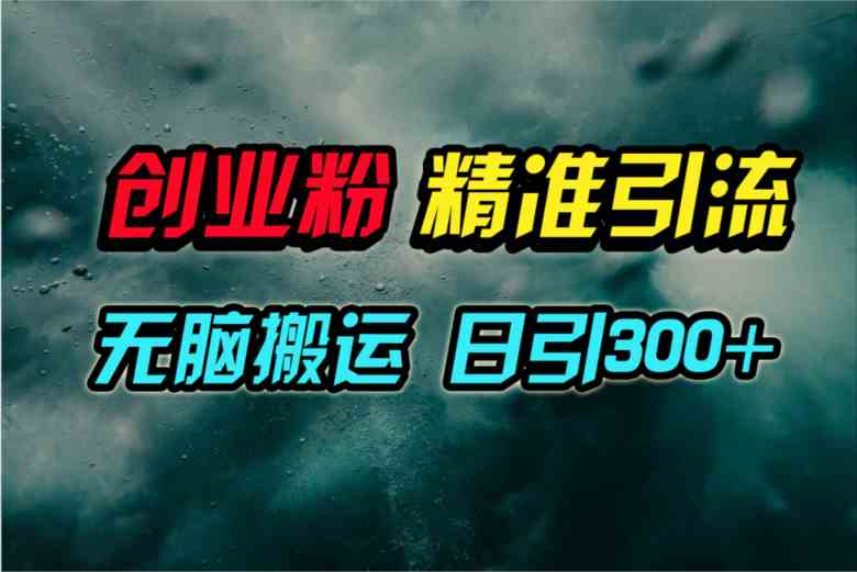 （9875期）视频号纯搬运日引300+创业粉教程！-喃哩哩